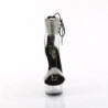 Pleaser DELIGHT-627RS Clear Ankle Cuff High Heels Shoes