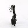 Pleaser DELIGHT-627RS Black Ankle Cuff High Heels Shoes
