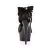 Pleaser DELIGHT-668 Black Bow High Heels Platform Women