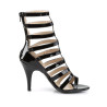 Pleaser Pink Label DREAM-438 Black Patent Sale Women
