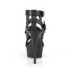 Pleaser DELIGHT-637 Black Vegan Leather Sale Women