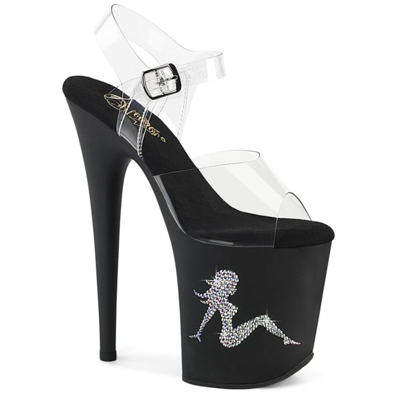 Pleaser FLAMINGO-808TGRS Exotic Pole Dance High Heels Pleaser FLAMINGO-808TGRS Exotic Pole Dance High Heels