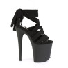 Pleaser FLAMINGO-876 Black Exotic Pole Dance High Heels