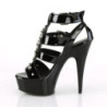 Pleaser DELIGHT-658 Patent Strappy High Heels Sandals