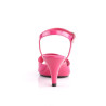 Fabulicious BELLE-309 Pink Patent Low Heeled Sandals