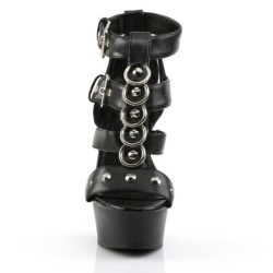 Pleaser DELIGHT-658 Vegan Strappy High Heels Sandals