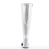 Funtasma GOGO-300WC White Patent Gogo Wide Calf Boots