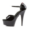Pleaser DELIGHT-660FH D'Orsay Corset High Heel Platform
