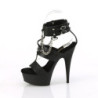 Pleaser DELIGHT-661 T-Strap Ankle Strap High Heels