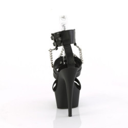Pleaser DELIGHT-661 T-Strap Ankle Strap High Heels
