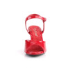 Fabulicious BELLE-309 Red Patent Low Heeled Sandals