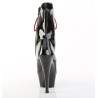 Pleaser KISS-1020-1 Black High Heeled Ankle Boots