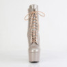 Pleaser ADORE-1020GP Champagne Glitter Patent Boots