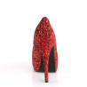 Pleaser Pink Label TEEZE-06GW Red Glitter Sale Women