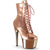 Pleaser ADORE-1020 Rose Gold Metallic Chrome Sale Women