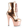 Pleaser ADORE-1020 Rose Gold Metallic Chrome Sale Women