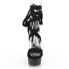 Pleaser DELIGHT-671 Ankle Wrap Platform High Heel Shoe