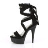 Pleaser DELIGHT-671 Ankle Wrap Platform High Heel Shoe