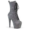 Pleaser ADORE-1040GR Black Glitter Strass Matching Sale