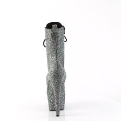 Pleaser ADORE-1040GR Black Glitter Strass Matching Sale