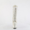 Pleaser ADORE-1040GR Ivory Glitter Strass Matching Sale