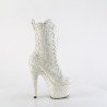 Pleaser ADORE-1040GR Ivory Glitter Strass Matching Sale