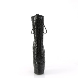 Pleaser ADORE-1040LPH Black Leopard Print Hologram Sale
