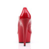 Pleaser DELIGHT-687 Red Platform Heeled Pumps Women