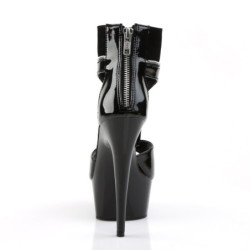 Pleaser DELIGHT-690 Black Patent Lamy Sale Women