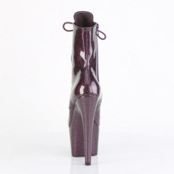 Pleaser ADORE-1020GP Eggplant Glitter Patent Sale Women