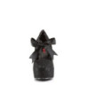 Demonia DEMON-11 Satin Lace Chunky Platform Pumps
