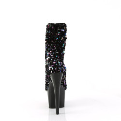 Pleaser ADORE-1042SQ Black Sequins Sale Women