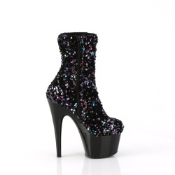 Pleaser ADORE-1042SQ Black Sequins Sale Women
