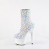 Pleaser ADORE-1042SQ White Sequins Sale Women