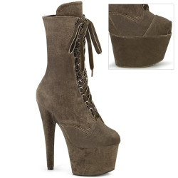 Pleaser ADORE-1045VEL Khaki Velvet Sale Women