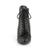 Pleaser Pink Label DIVINE-1020 Black Vegan Men Boots