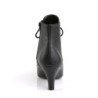 Pleaser Pink Label DIVINE-1020 Black Vegan Men Boots