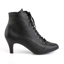 Pleaser Pink Label DIVINE-1020 Black Vegan Men Boots