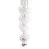Pleaser ADORE-728F Transparent White Fur Sale Women