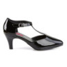 Pleaser Pink Label DIVINE-415 Patent D'orsay Pumps Men