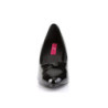 Pleaser Pink Label DIVINE-420 Black Patent Pumps Men