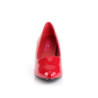 Pleaser Pink Label DIVINE-420 Red Patent Pumps Men