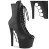 Pleaser KNUCKS-1020 Black Vegan Sale Women