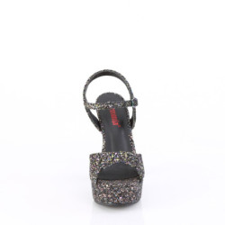 Demonia DOLLY-09 Black Glitter Sale Women