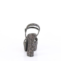 Demonia DOLLY-09 Black Glitter Sale Women