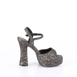 Demonia DOLLY-09 Black Glitter Sale Women
