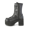 Demonia RANGER-308 Black Vegan Leather Sale Women