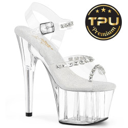 Pleaser ADORE-708PREM-STN Platform High Heels Sandals