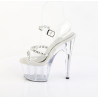 Pleaser ADORE-708PREM-STN Platform High Heels Sandals