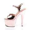 Pleaser ADORE-709 Rose Gold Platform High Heels Sandals
